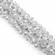 Rondelle Beads 6 mm, 4100AB (≈ 80 pcs.)