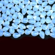 Preciosa DROP (6х9 мм.) 01000