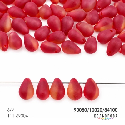 Preciosa DROP (6х9 мм.) 90080/10020/84100