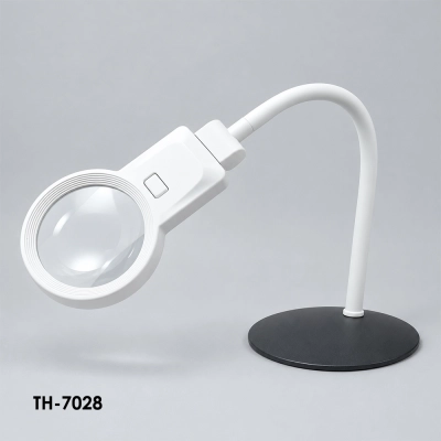 Настольная лупа с LED-подсветкой TH-7028