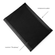 Embroidery Cover Made of Leather and Fabric with Notebook BL-2/5