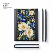 Embroidery Cover Made of Leather and Fabric with Notebook BL-2/15