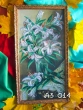 A3+ Embroidery Kit 014 "Lilies"