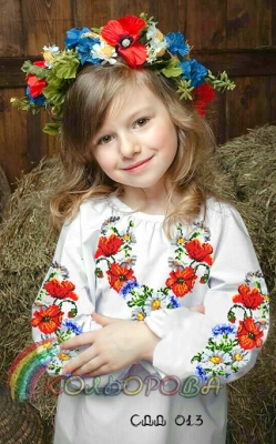 Сорочка дитяча (дівчатка 5-10 років) СДД-013