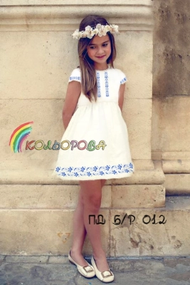 Платье детское без рукавов ПД Б/Р-012 (5-10 лет)