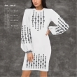 Women's Dress with Sleeves PJ-104B