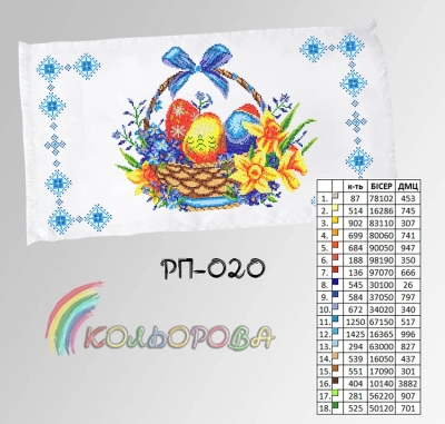 Пасхальный рушник РП-020