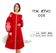 Women's Dress PJ Ethno-008
