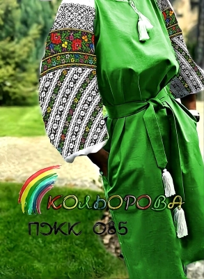 Платье женское комбинированное ПЖК-085