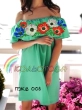 Women's Dress with Frill PJW-008