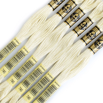 DMC 746 Embroidery Floss