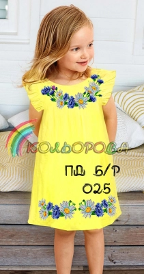 Плаття дитяче без рукавів ПД Б/Р-025 (5-10 років)