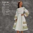 Women's dress with sleeves PZh boho-009