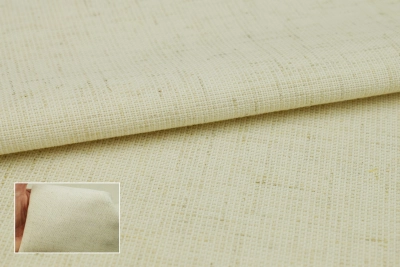 Home-woven fabric "Elite" (milky-gray)