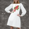 Women's Dress with Sleeves PJ-177