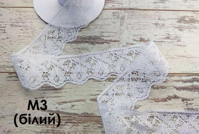 Кружево синтетическое М3 (белый)