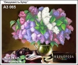 Embroidery Template A3 Format 065 "Elegance of Lilac"