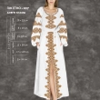 Women's Dress PZ Ethno-027 (long, flared)
